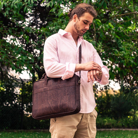 Travel Brief case, Water-Resistant Messenger Bag for Men BAGP-034
