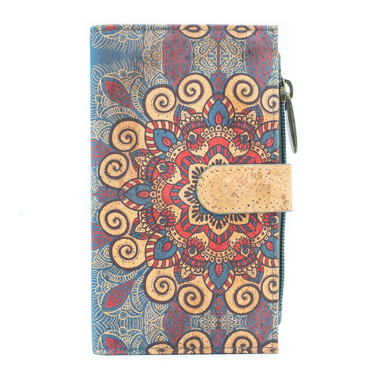 Flowers and Butterflies Cork Wallet BAG-2097