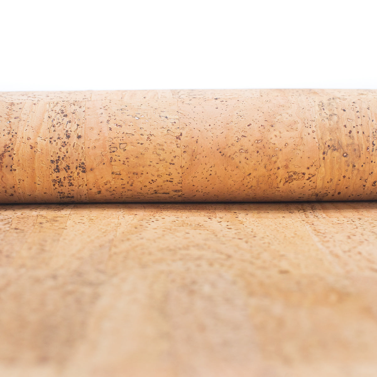 Premium Solid Natural Cork Fabric COF-460