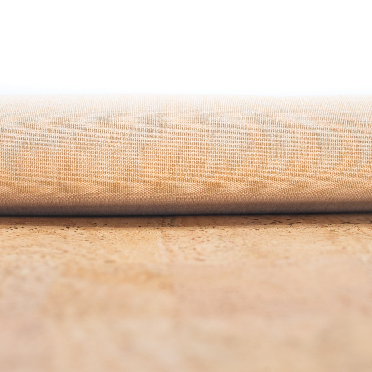 Premium Solid Natural Cork Fabric COF-460