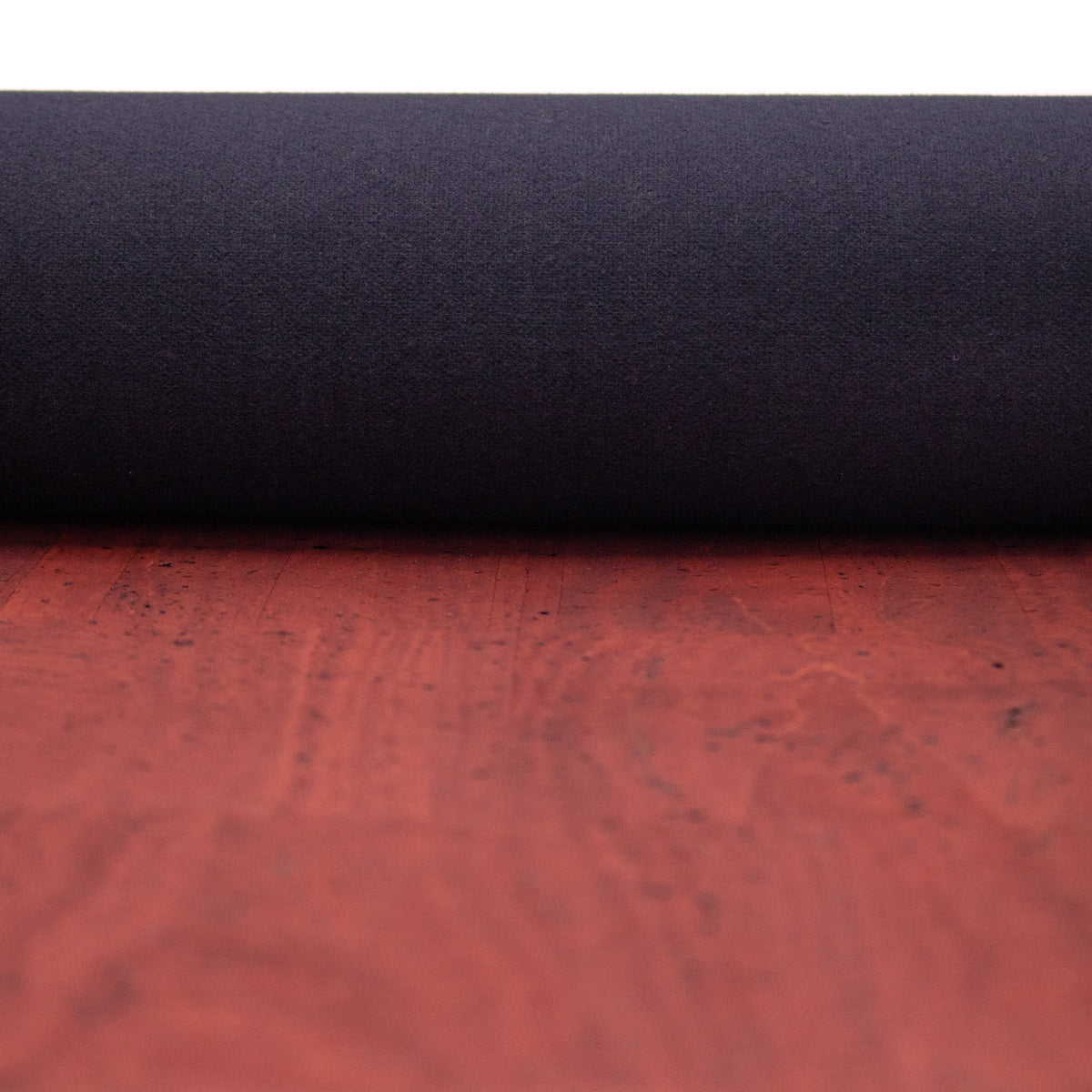 Premium Solid Scarlett Red Cork Fabric COF-155