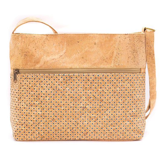 Natural Cork Hollow pattern Shoulder Bag Bagp-047