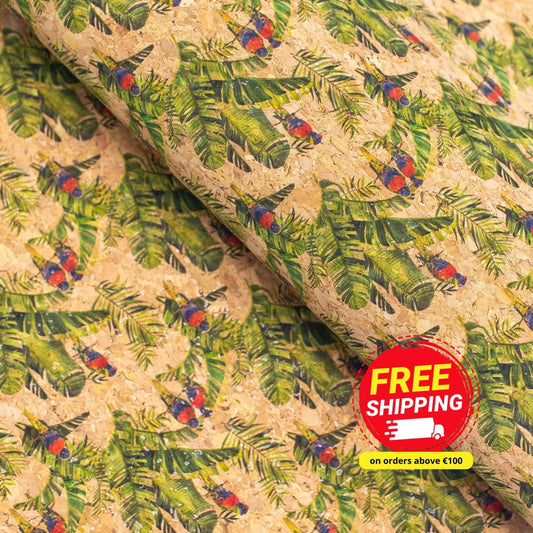 Lovers Paradise, Cork Fabric- COF-310-A