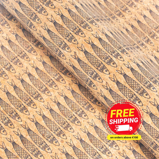 Sardinha Cork Fabric  COF-393-A