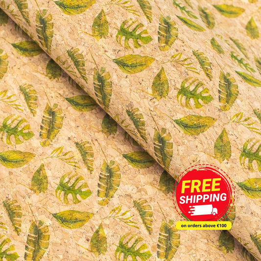 Tropical Trunk, Cork Fabric COF-332-A
